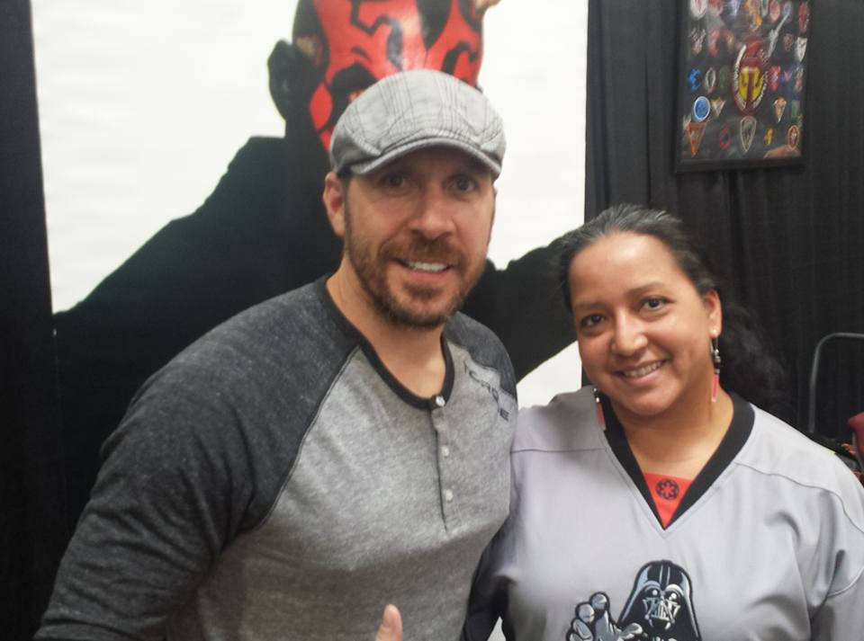 When Ray Park compliments your jersey, you know it's impressive! 