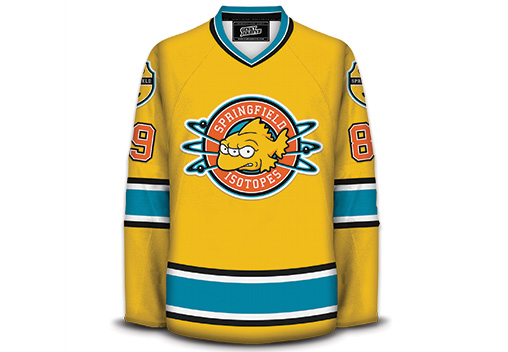 springfield isotopes hockey jersey