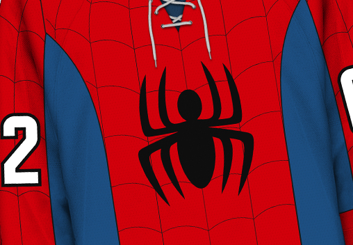 spider man goalie jersey