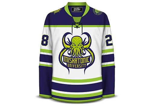 miskatonic university hockey jersey