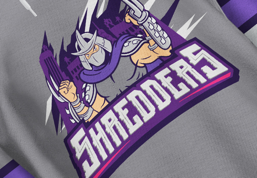 Geeky Jerseys Nickelodeon Collection Series Shredders Sport Jersey  Men's 2XL