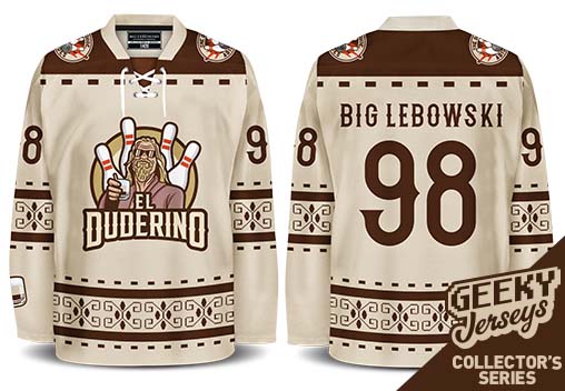 Geeky Jerseys  Only Available for a Limted Time! El Duderino