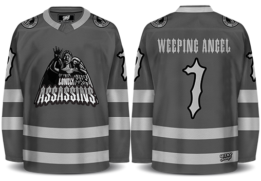 Geeky Jerseys  Only Available for a Limted Time! Lonely Assassins