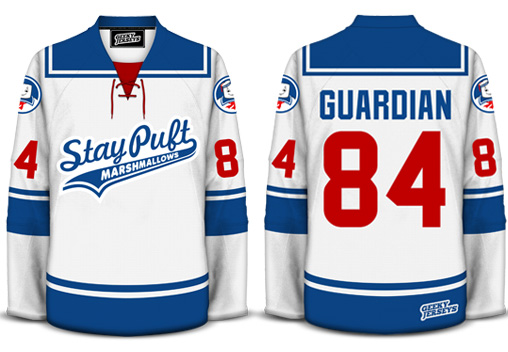 ghostbusters hockey jersey