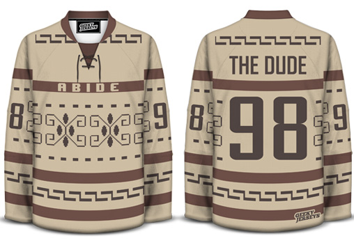 big lebowski hockey jersey