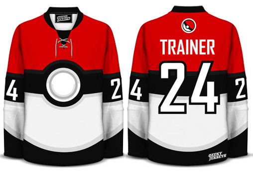 pokemon hockey jersey